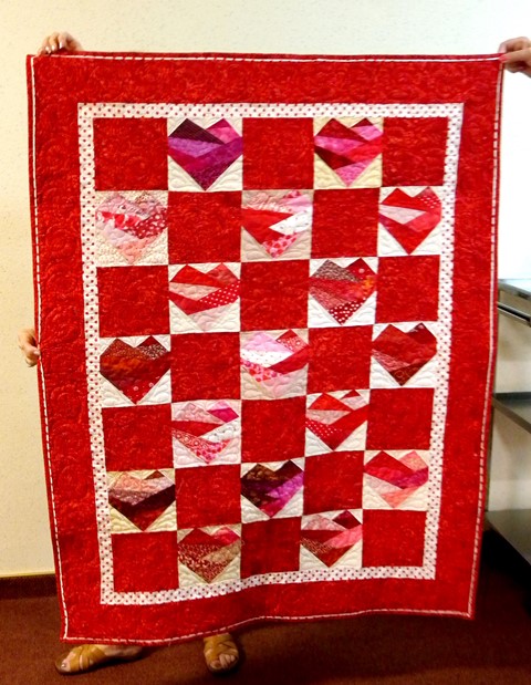 Betty Upchurch - February Block of the Month Quilt
